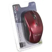 BLOW Souris optique sans fil MB-10, couleur rouge
