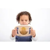 TickiT Panneaux pailletés Easy Hold, 1 an/ans, hévéa, or, bois
