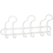 Inofix Steel Hanger 3 Triple Hooks Blanc