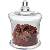 JJA 5FIve Simply Smart Bonbonnière, boîte à biscuits, boîte à chocolats, verre, 19 cm, 115631