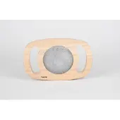 TickiT Panneaux Easy Hold Glitter, 1 an/ans, hévéa, bois, argent