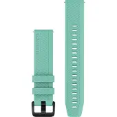 Garmin Quick Release 20 Mm Silicone Strap Argenté