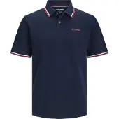 Jack & Jones 12250736 Short Sleeve Polo Bleu S Homme