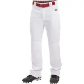 Rawlings | Pantalons de Baseball Longs Série LAUNCH | Adulte Medium | Blanc