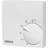Eberle Thermostat d'ambiance RTR S 6721 6, Thermostat d'ambiance Slimline, Thermostat, Blanc
