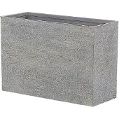 Beliani Cache-Pot 29 X 70 X 50 Cm Gris Edessa