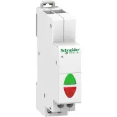 Schneider Lampe modulaire rouge/verte 12-48V AC/DC iIL A9E18335