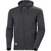 Helly Hansen Classic Full Zip Sweatshirt Gris M Homme