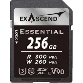 EXASCEND Sd Uhs-ii V90 Essential 256gb Memory Card Clair