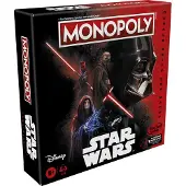 Hasbro - Jeu de société - Monopoly Star Wars : Le côté obscur de la Force Jeu de société Dark Side
