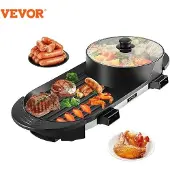 OEM Poêle-grill électrique 2 en 1 avec 5 vitesses
