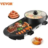 OEM Barbecue-marmite électrique 2 en 1, portable, sans fumée, durable