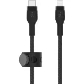 Belkin BOOST CHARGE - Câble Lightning - USB-C mâle à Lightning mâle - 2 m - noir - pour Apple iPad/iPhone/iPod (Lightning)