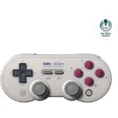 8Bitdo Sn30 Pro Hall Effect G Classic Nintendo Switch Wireless Controller Argenté