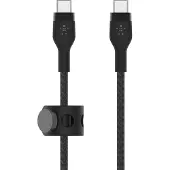 Belkin Câble De Recharge Boostcharge Pro Flex Usb-c 1 M Silicone Tressé - Noir