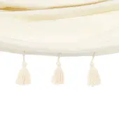 Beliani Hamac Vercelli Coton Blanc