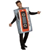 MOM Cassette Man Costume Orange M-L Enfants