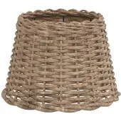 vidaXL Abat-jour marron Ø30x20 cm osier