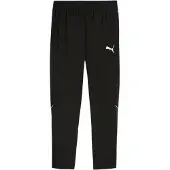 Puma Pantalon de sport noir / blanc
