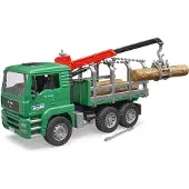 BRUDER Camion - Camion forestier MAN TGA av. Grue - 02769 - - UneTaille - Voiture