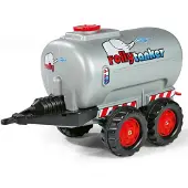 Rolly Toys Fassanhänger für Tretfahrzeuge, Zweiachsanhänger, Inhalt 30 Liter
