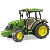 BRUDER Tracteur John Deere 5115M - BRUDER - Avec poids à l'avant et volant additionnel - Pour enfant de 4 ans et plus