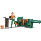 Lastenlelut Matériel forestier - Coffret 062650 série Profi à l'échelle 1:16