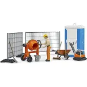 BRUDER Br-Bworld Set de chantier 62008
