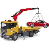 BRUDER Camion de dépannage Br-Scania+son 03552