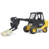 BRUDER télescopique+chariot à palettes JCB 02512