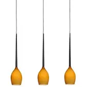 Azzardo Izza 3 Mat Amber