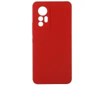 Evelatus 12 Lite Premium mix solid Soft Touch Silicone case (Xiaomi 12 Lite), Coque pour téléphone portable, Rouge