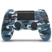 Riff PlayStation DualShock 4 V2 Bleu camouflage (PS4), Manette, Bleu