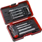 Felo smart Evo M-Tec - Jeu de clés à douilles, embouts, accessoires, XL-Strongbox 20 pcs.