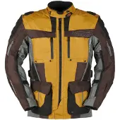 Furygan Brevent 3in1, veste textile imperméable ,Marron/Jaune/Gris ,M