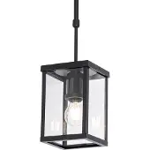 QAZQA Suspension extérieure industrielle noire IP44 - Charlois