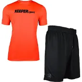 KEEPERsport Survêtement orange / noir