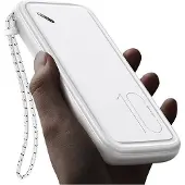Usams Powerbank Pb56 10000Mah 2Xusb /Usb-C / Microusb Fast Charge Biay/White 10Kcd15002 (Us-Cd150)