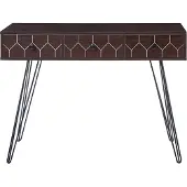 Beliani Console Malsala Bois Foncé
