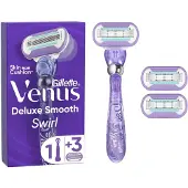 Gillette | Venus Deluxe Smooth Swirl | Rasoir pour femmes avec 1 tête de remplacement | 1pc