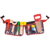 Bigjigs Ceinture à outils rouge