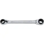 Bahco 12-15 Mm 191 Mm Star Ratchet Spanner Argenté