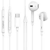 IMoshion ﻿Ecouteurs - Ecouteurs filaires - Connexion USB-C - Blanc