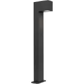 QAZQA Lampadaire extérieur industriel gris foncé 65 cm IP44 - Baleno