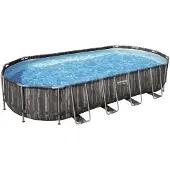 Bestway Kit Piscine Ovale 7,32x3,66x1,22 m