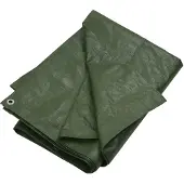 vidaXL Bâche de protection 180 g/m² 3x6 m vert HDPE
