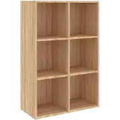 vidaXL Bibliothèque/Buffet chêne sonoma 66x30x98 cm bois d'ingénierie