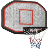 vidaXL Panier de basket noir 109x71x3 cm polyéthylène
