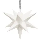 vidaXL Étoile de Noël LED avec 10 LED blanches 10 cm