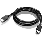 Lenovo Câble HDMI, Câble vidéo, Noir